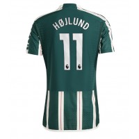 Manchester United Rasmus Hojlund #11 Auswärtstrikot 2023-24 Kurzarm